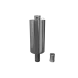 Бак "Селигер" 45л круглый на трубе Ф115 (AISI 201/1.0) 